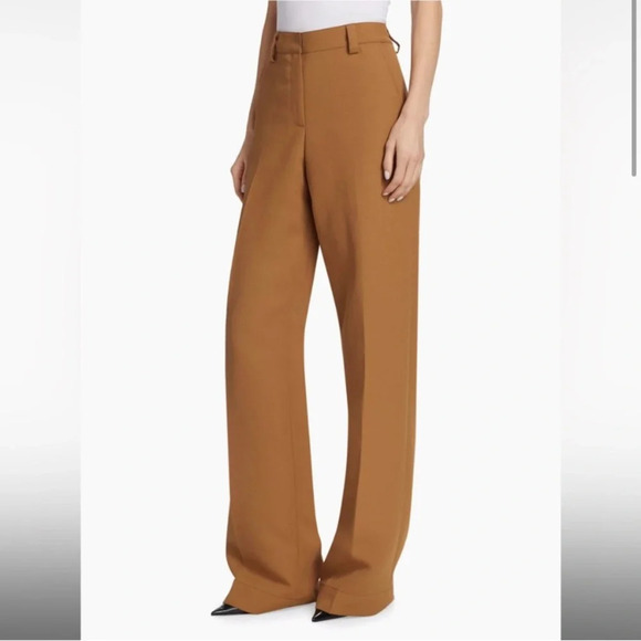 Aknvas Pants - Aknvas Elin Wide-Leg Pants in Camel Size 6 NWOT